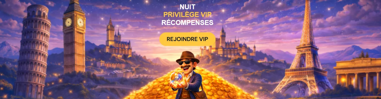 Nuit Privilège VIP : récompenses exclusives sur Europe777